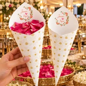 Noble Petal Cone - Wedding Petal Cones